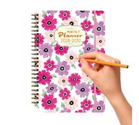 Weekly Planner Notebook - Daily Agenda Planner, 5 Year Planning Coil Bound Datebooks, 2026-2030 Monthly Planners, Multiple Functional Journal For School Student Business Work Desk Scheduling