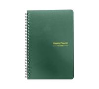 Weekly Planner Notebook, Undated A5 Daily Planners with Habit Tracker,To Do List Notebook-Boost Productivity & Manage Tasks Effectively, College Supplies for Work Organiser, Life Journal (Green)
