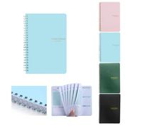 Weekly Planner Notebook, Undated A5 Daily Planners with Habit Tracker,To Do List Notebook-Boost Productivity & Manage Tasks Effectively, College Supplies for Work Organiser, Life Journal (Blue)