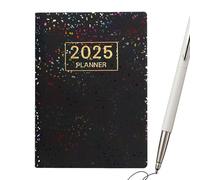 Weekly Planner Notebooks - English Task Checklist Organizer, Agenda Writing Pad | 2025 Daily Journal, Practical Note And Goal Tracker, Efficient Planner For Task Scheduling, Office Home Pro