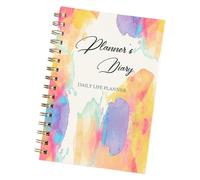 Weekly Planner - Organizers Planners | Budget Spiral Coil Nopa | Spiral Agenda Budget Level Note | Size Planning Tool