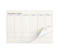 Weekly Planner Pad, 60 Sheets B5 Planning Pad New Year To Do List, Scheduler for Home School Work Office Sports Check-in 24.5 * 17.5cm