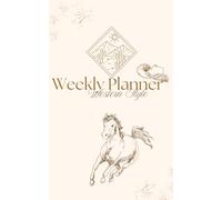 Weekly Planner - Western Style: Western vibes für deinen Alltag - moderner undatierter A5 Wochenplaner zum Organisieren & Verschenken