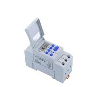 Weekly Programmable Digital Relay Timer Control AC 220V 230V 110V DC24V 12V THC30 30A(Silver)