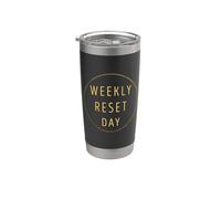Weekly Reset Day Stainless Steel Insulated Tumbler
