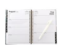 Weekly Schedule Planner - A5 Ring Binder Specification Portable Planning Notebook Weekly Organizer Journal | Week Notebooks Home Classroom Work Meeting Travel Use