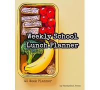 Weekly School Lunch Planner
