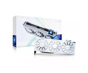 WEELIAO GUNNIR Intel Arc A770 Photon 16GB OC GDDR6 2400MHz Triple Fan White Graphics Card (256-bit, PCIe 4.0, HDMI/DisplayPort, Supports 4k)