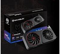 WEELIAO MAXSUN Intel Arc B580 Milestone Black Graphics Card,2670~2850 Mhz Video Card,12GB 192-bit GDDR6,PCIE4.0,1 HDMI2.1a,3 DP2.1,2 Fans