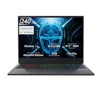 WEELIAO Thunderobot Hunter Blade R16 (2024) Gaming Laptop, 16" QHD+ 240hz 2.5K Display, i7-13650HX, RTX 4060, 16GB DDR5 RAM, 512GB SSD, RGB Backlit Keyboard, Wi-Fi 6, Windows 11 Home, Grey