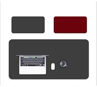 Weelth Multifunctional Office Desk Pad, Desk Pad Protector PU Leather Dual-Sided Waterproof Desk Writing Pad for Office/Home (1Black, 31.5" x 15.7")