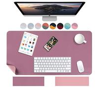 Weelth Multifunctional Waterproof PU Leather Desk Pad Double Sided Desk Pad for Office/Home