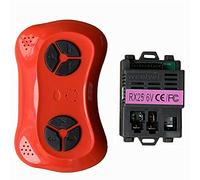 weelye RX25 6V Kids Powered Ride on car 2.4G Bluetooth Remote Control and Receiver Kit Controller Control Box Accessories for Children Electric Ride On Car Replacement Parts