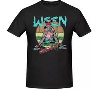 Ween Boognish Schloads Men's T-Shirts Graphic Short-Sleeve Crew Neck Tee Shirts Black XL