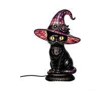 ween cat light, USB powered, gothic black cat night light