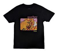 Ween Men's Quebec Cotton T-Shirt in Black | Size: Large Ween Black L