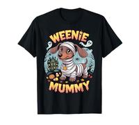Weenie Mummy Halloween Costume Weiner Dog Owner Dachshund T-Shirt