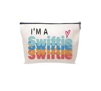 Weenwill Music Lover Cosmetic Bag Singer Fans Gift,Makeup Bag for Fans Wallet Travel Makeup Zipper Pouch Bag for Women Girls,Singer's Merchandise,Gifts for Women Friends Sister