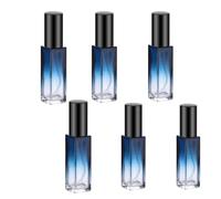 Weenwill Perfume Atomiser Refillable,6 Pcs Travel Perfume Atomiser Bottle 10ml Portable Glass Clear Leakproof Spray Bottle with Fine Mist Aftershave Dispenser for Travel Holiday Daily Business