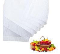 Weenwill Silicone Dehydrator Sheets,8 Pcs Reusable Steamer Mesh Mat Square Silicone Dehydrators Trays Nonstick Dehydrator Mat Dryer Silicones Mats Suitable for Food Drying,Tray Liners