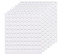 Weenwill Sticky Dots Double Sided,600 PCS Glue Dots Double Sided,No Trace Double Sided Sticky Pads,Removable Round Clear Adhesive Dot for Balloon,Festival Decoration,DIY Crafts,Home Decoration(10mm)