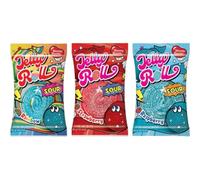 Weeny Beeny Sour Jelly Roll Korean Jelly Gummy Snacks 40g - Assorted 3 Flavours