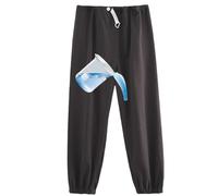 WEEOATAR Waterproof Patient Care Trousers,Reusable Incontinence Pants,Leak-Proof and Washable Urinary Incontinence Pants for Bedridden,Elderly,Mobility Impaired,Women on Periods(Long,Grey,L)