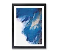 Weep For Me Abstract Framed Print | A3 Black Framed Wall Art | Ready to Hang | Abstract Fantasy Picture | Living Room Bedroom Lounge Office