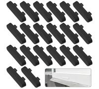 Weep Hole Covers - 20 PcCS PVC Window Drainage Caps for Upvc Windows - Window Sill Vent Covers Replacement - Black