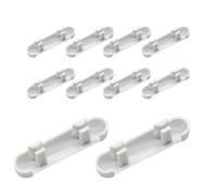 Weep Hole Covers - ShiningUU 10pcs ABS Weep Hole Drainage Covers, UPVC Window Sill Drainage Cover Caps | Replacement Drain Caps for UPVC Windows/Double Glazing White Window Accessories