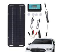 Weepeder Portable Solar Battery Charger - 20W 12V/24V for Waterproof Solar Panel | Solar Power Charging Kit for Car, Motorcycle, Truck, Tractor, Snowmobile, Marine, Apply