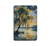 Weeping Willow Tree Art Tin Sign Vintage Metal Pub Club Cafe Bar Home Wall Art Decoration Poster Retro 8x12inch(20x30cm)