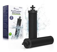 Weeplow® - 2 Berkey Filters for Berkey Gravity Water Filter Systems, Purification Element Compatible with Travel, Big, Royal, Imperial, Crown, Light Series