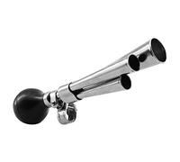 WEERAS Vintage Bicycle Air Horn Triple Note, 11-inch Large Horn, Suitable for Most Bicycles