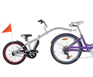 WeeRide Co Pilot Tagalong Trailer Child Bike Seat - Silver