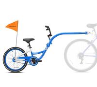 WeeRide Kazam Link Tagalong Children's Trailer Bike - Blue