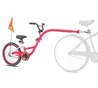 WeeRide Kazam Link Tagalong Children's Trailer Bike - Pink