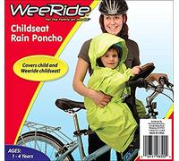 WeeRide Wet Weather Children's Poncho Ages 1 - 4 Years - Yellow