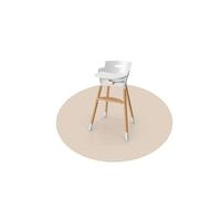 WeeSprout Baby Splat Mat for Kids, Large 51” x 51” Floor Playmat with Durable, Waterproof Surface and Non-Slip Bottom for Infants to Toddlers Under highchair, Arts and Crafts, picnics and Play