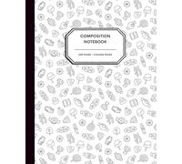 weet & Spooky Treats Halloween Coloring Notebook - 8x10” Autumn Doodle Journal - 200 Pages of College Ruled Fun with Adorable Candy-Inspired Designs to Color & Create!