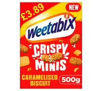Weetabix Crispy Minis Caramelised Biscuit 500g (Pack of 5)