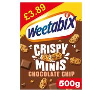 Weetabix Crispy Minis Chocolate Chip 500g ( pack of 5 )