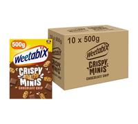 Weetabix Crispy Minis Chocolate Chip Breakfast Cereal 500g (Pack of 10)