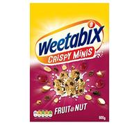 Weetabix Crispy Minis with Fruit and Nut 600 g (Pack of 10)