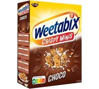 Weetabix - Minis Choco - Whole Wheat Cereals with Chocolate Chips (12 units of 500g)