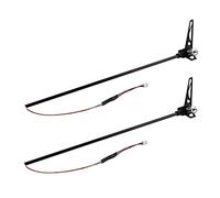 Weetack 2Pcs Tail Motor Set for XK K110 V977 RC Helicopter Upgrade Parts Spare Accessories