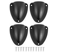 Weetack 4 Pcs Nylon 2.5Inch Wire Cable Vent Cover, Clamshell Vent for Boat, Thickness 1/8Inch,Wire Vent Cover
