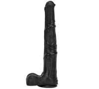 WEETVRI BDSM Horse Dildo XXL Giant Animal Horse Dildo with Suction Cup Super Long Horse Penis Silicone Anal Plug Soft Sex Toy G-Spot Sex Toys for Men Women