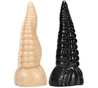 WEETVRI BDSM Oversized Anal Plugs Penis Dildos Silicone Animal XL Animal Dildo Anal Plug Butt Plug Animal Dildo G-Spot Sex Toys for Men Women(Flesh)