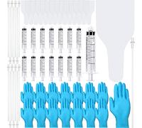 Weewooday 15 Set AI Artificial Insemination Dog Breeding Kit Canine Breeding Kit Dog Semen Collection Bag Disposable Artificial Insemination Pet Supplies (White,27.5 cm)